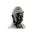 Figura Decorativa Dkd Home Decor Prateado Preto Buda Resina Oriental (43 X 37 X 57 cm)