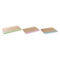 Tábua de Corte Dkd Home Decor Azul Cor de Rosa Verde Bambu (33,5 X 22,4 X 1,2 cm)