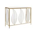 Consola Dkd Home Decor Espelho Dourado Metal (111 X 32 X 77 cm)