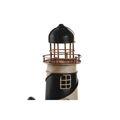 Tafelklok Dkd Home Decor Vermelho Preto Metal Vintage Farol (25.5 X 14 X 32.5 cm) (2 Unidades)