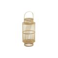 Castiçais Dkd Home Decor Cristal Bambu (26 X 26 X 69 cm)