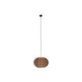 Candeeiro de Teto Dkd Home Decor 48 X 48 X 31 cm Castanho Rotim 50 W