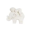 Figura Decorativa Dkd Home Decor Acabamento Envelhecido Elefante Branco Oriental Magnésio (44 X 22 X 40 cm)