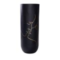 Vaso Dkd Home Decor Preto Resina Moderno (35 X 35 X 90 cm)