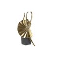 Figura Decorativa Dkd Home Decor Preto Dourado Resina Moderno (20 X 16 X 33,5 cm)