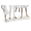 Figura Decorativa Dkd Home Decor Cinzento Branco Resina Moderno Família (20,5 X 7,5 X 24,5 cm) (2 Unidades)