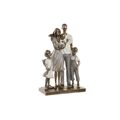 Figura Decorativa Dkd Home Decor Resina Multicolor Moderno Família (24 X 11,5 X 34 cm) (2 Unidades)