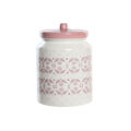 Bote Dkd Home Decor Cor de Rosa Branco Dolomite (15,5 X 15,5 X 21 cm)