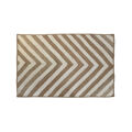 Tapete Dkd Home Decor Scandi Branco Marrom Claro Jute (120 X 180 X 1 cm)