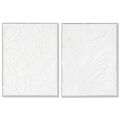 Pintura Dkd Home Decor Abstrato com Relevo Urbana (2 Unidades)