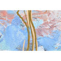 Pintura Dkd Home Decor Abstrato Moderno (2 Unidades)