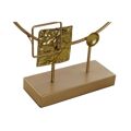 Figura Decorativa Dkd Home Decor 51 X 9 X 51 cm Azul Dourado Vogel