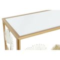 Consola Dkd Home Decor 108 X 37 X 80 cm Espelho Dourado Metal Branco