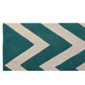 Tapete Dkd Home Decor Poliéster Zig-zag Duas Cores 120 X 180 X 2 cm