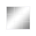 Espelho de Parede Dkd Home Decor Branco Cristal Ferro Janela 90 X 2 X 90 cm