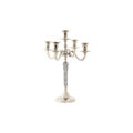 Candelabro Dkd Home Decor Prateado Alumínio 26 X 26 X 36 cm