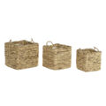 Conjunto de Cestas Dkd Home Decor 45,5 X 45,5 X 51 cm Metal