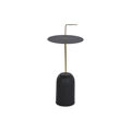 Mesa de Apoio Dkd Home Decor 30 X 30 X 68 cm Preto Dourado Ferro