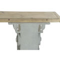 Mesa de Apoio Dkd Home Decor 180 X 35 X 78 cm Abeto Natural Cinzento