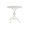 Mesa de Apoio Dkd Home Decor 81 X 81 X 81,5 cm Metal Branco