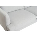 Sofá Chaise Longue Dkd Home Decor Cinzento Claro Metal 250 X 160 X 85 cm