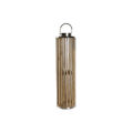 Castiçais Dkd Home Decor Castanho Prateado Natural Cristal Madeira de Mangueira 20 X 20 X 74 cm