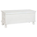 Arca Home Esprit Branco Madeira de Mangueira 110 X 40 X 48 cm