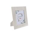 Moldura de Fotos Home Esprit Branco Cristal Madeira Mdf índio 32 X 1,5 X 37 cm