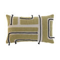 Almofada Home Esprit Verde Boho 50 X 5 X 30 cm