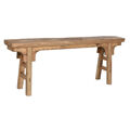 Banqueta Home Esprit Natural Madeira de Olmo 137 X 19 X 52 cm