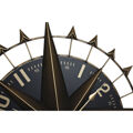 Relógio de Parede Home Esprit Preto Dourado Ferro Bússola Vintage 80 X 7,5 X 80 cm