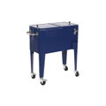 Frigorífico Portátil Home Esprit Azul Marinho Aço Polipropileno 56 L 74 X 43 X 80 cm