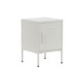 Mesa de Cabeceira Home Esprit Branco Metal 35 X 35 X 51 cm