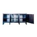 Móvel de Tv Home Esprit Preto Metal 120 X 40 X 58 cm