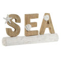 Figura Decorativa Home Esprit Sea Branco Natural Mediterrâneo 47 X 8 X 24,5 cm