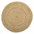 Tapete 100 X 100 X 1 cm Natural Juta