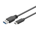 Cabo USB a para USB C Edm Preto 1 M