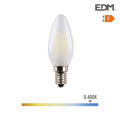 Lâmpada LED Edm E14 4,5 W F 470 Lm (6400K)