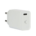 Carregador USB Ksix Branco