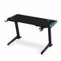 Mesa Gaming Loctek Preto Madeira (125 X 60 X 1,8 cm )