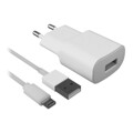 Carregador de Parede +cabo Lightning Mfi 2.1A Branco