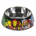 Comedouro para Cão Marvel Melamina 180 Ml Vermelho Metal