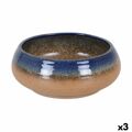 Saladeira Inde Stoneware Caribian 21 X 8 cm (3 Unidades)