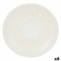 Prato Inde Atelier Porcelana Branco ø 12 cm (6 Unidades) (ø 12 cm)