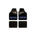 Conjunto de Tapetes de Carro Sparco SPC1901 Universal Preto/azul (4 Pcs)