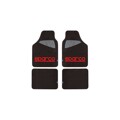 Conjunto de Tapetes de Carro Sparco SPC1903 Universal Preto/vermelho (4 Pcs)