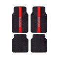 Conjunto de Tapetes de Carro Sparco SPC1913RS Universal Preto/vermelho (4 Pcs)