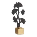 Figura Decorativa Preto Bloemen Poliresina (7,7 X 36,3 X 16,5 cm)