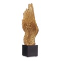 Figura Decorativa Dourado Asas de Anjo Poliresina (8 X 33,5 X 13 cm)