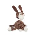 Brinquedo para Cães Castanho Cão 26 X 8 X 21 cm Peluche com Som